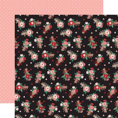 Echo Park Hello Valentine Designpapier -  Be Mine Bouquet